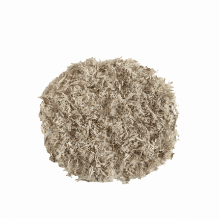 Shredded marshmallow roots (10 mm sieve), an organic product for natural health and herbal wellness care.