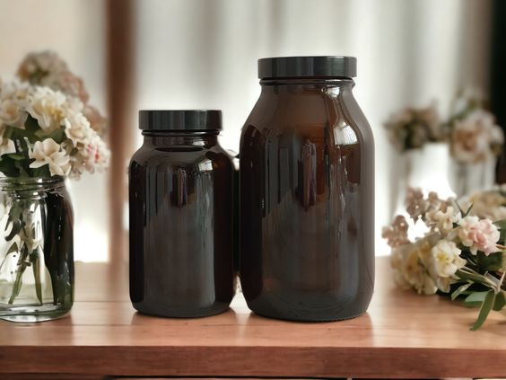 Store Dried Herbs and Spices - Use Dark-Colored Glass Jars