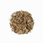 Dried cut nettle root in a textured pile, an organic product for natural health and a traditional wellness lifestyle.